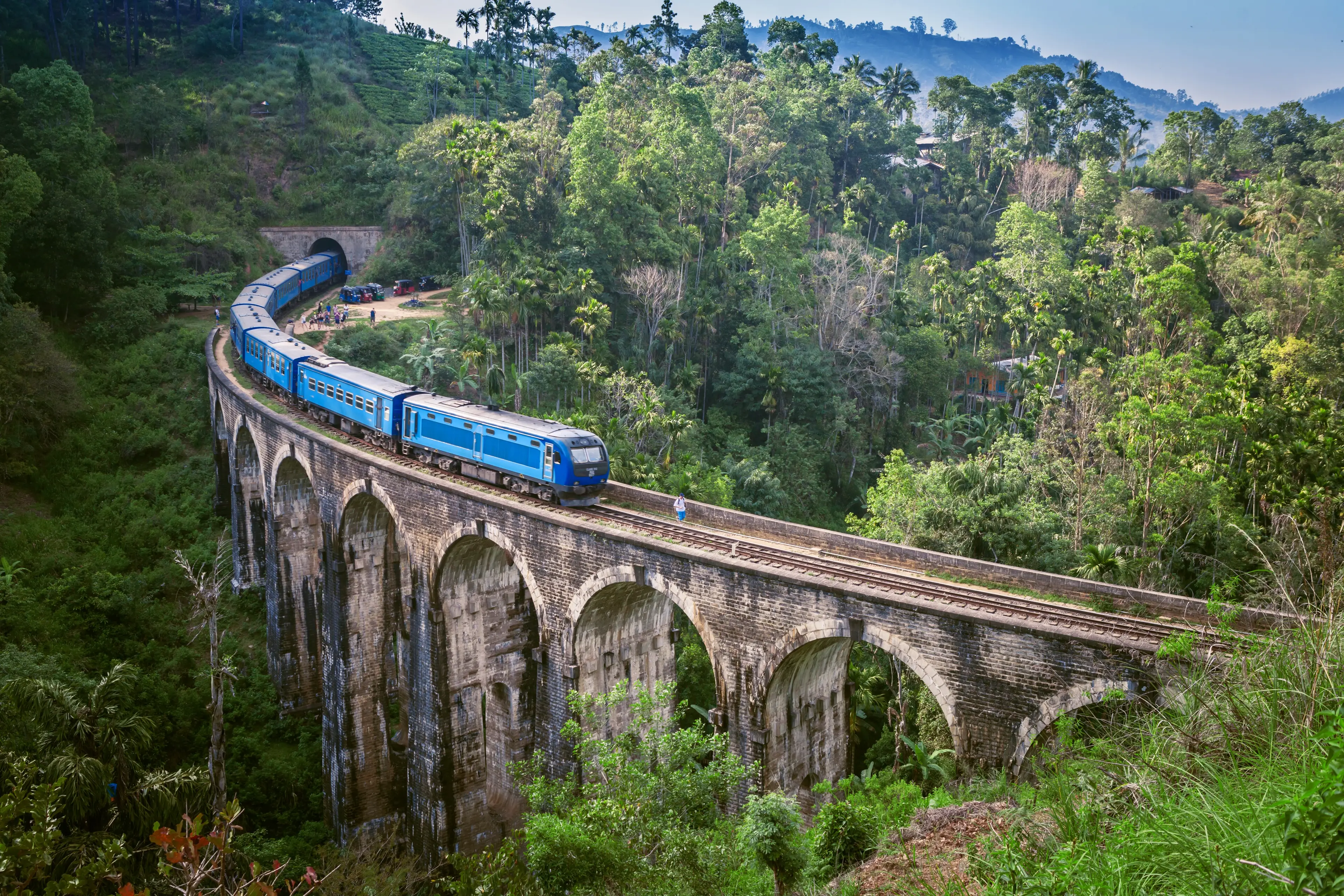 Nine Arches Bridge in Ella, Sri Lanka